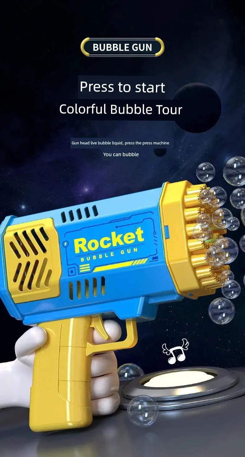 Electronics Bubble Machine for Kids Play — product view 9