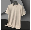 Waffle Tee for Men Breathable Comfort