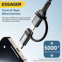 Essager Usb C Adapter - 3A Fast Charging Otg