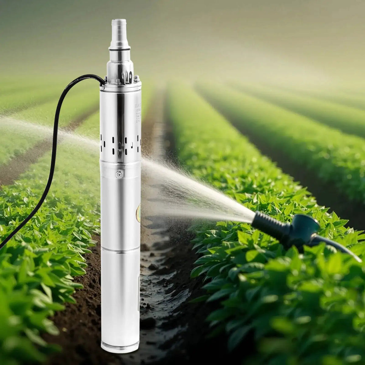 DC Solar Submersible Well Pump — product view 3