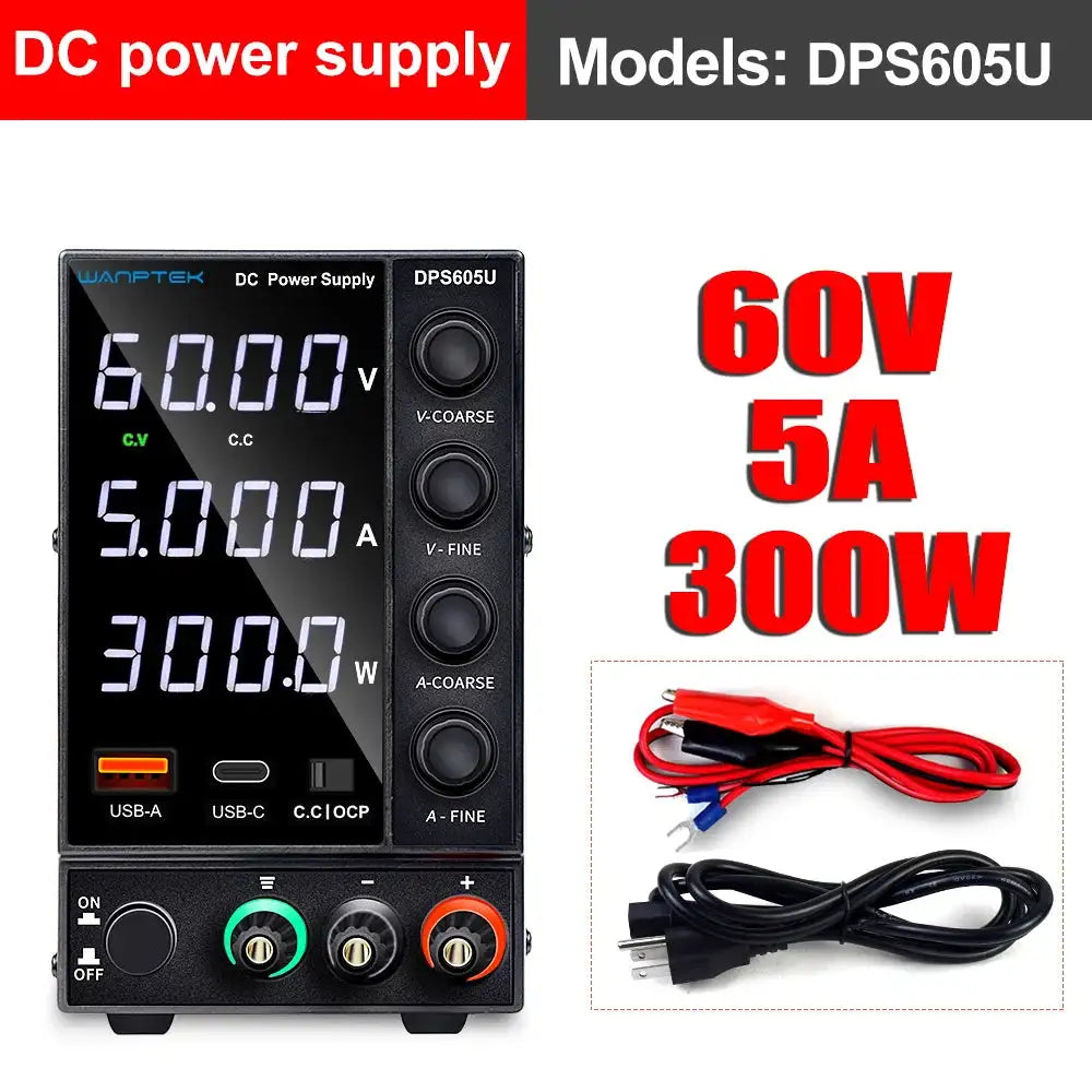 Adjustable DC Bench Power Supply for Electronics — product view 7