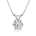 Moissanite Pendant Necklace In Carat