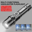 Rechargeable Flashlight USB Hand Light Portable