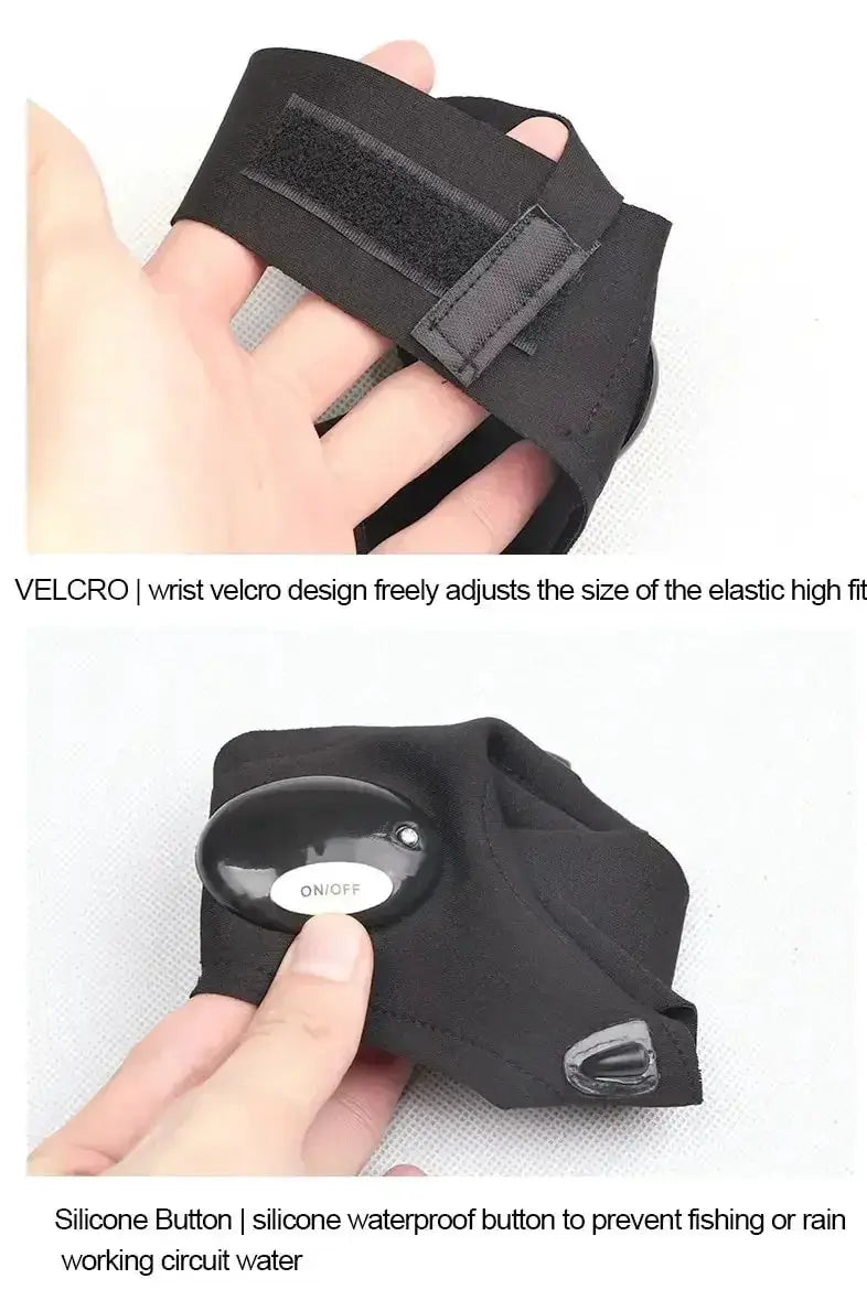 Illuminated Gloves for Night Fishing — product view 16