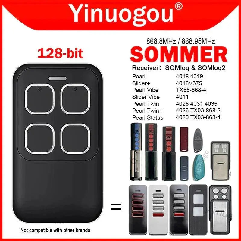 SOMMER Garage Remote Control Security And Easy Programming