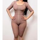 Women's Long Sleeved Full Body Shaperwear Elastic Bodysuits