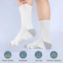 Breathable Cotton Athletic Socks for Men