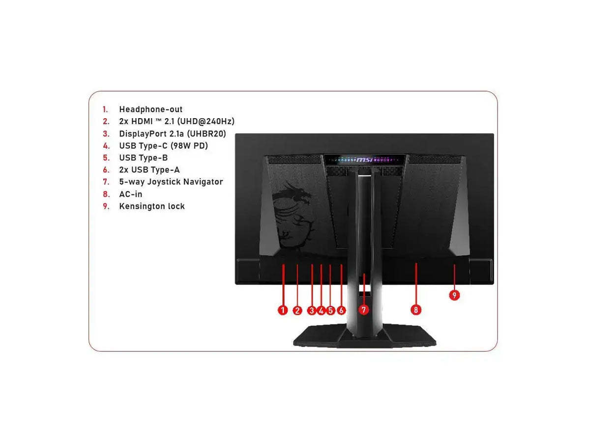 MSI Oled Gaming Display — product view 8
