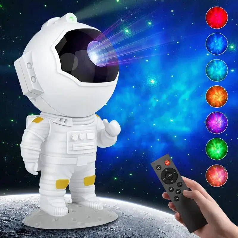 Astronaut Galaxy Night Light Projector For Kids Room Lamp