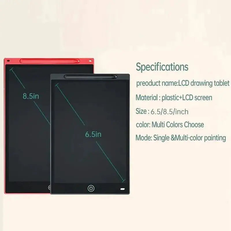 Kids LCD Drawing Tablet Eco Friendly For Fun Learning