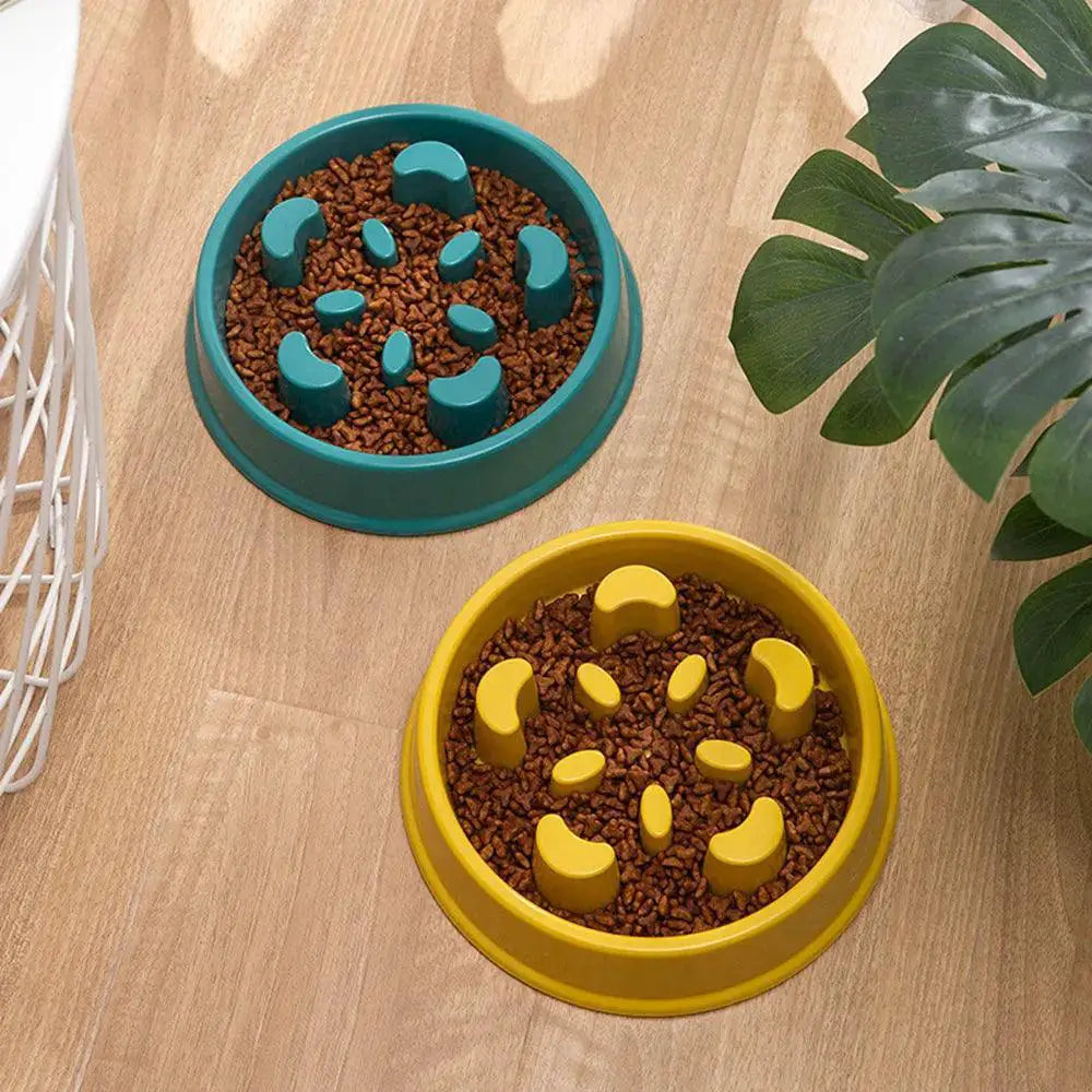 Slow Feeder Bowl For Small Dogs And Cats Non Slip Chokeproof