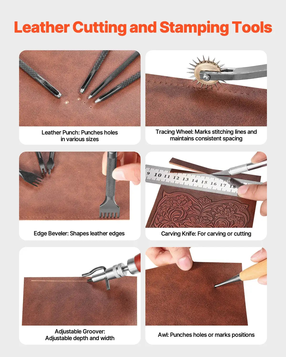 High Quality Leather Craft Tools — product view 3