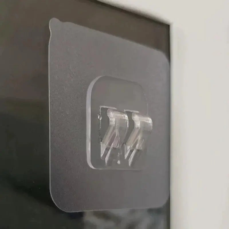 Transparent Home Hooks For Effortless Space Organization