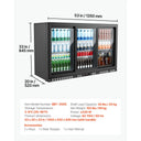 SucceBuy Cu. Ft Back Cooler with LED Lighting Adjustable