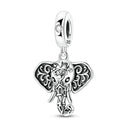 Sterling Silver Charm Beads Mask