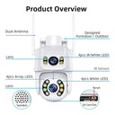8MP Dual-Lens Smart Outdoor Security Camera with Night Vision