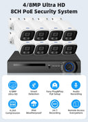 Kerui Poe Security Camera Bullet