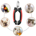 Professional Stainless Steel Pet Nail Clippers for Cats and Dogs