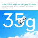 Pocket 2.7K Action Cam for Travelers Smart Capture