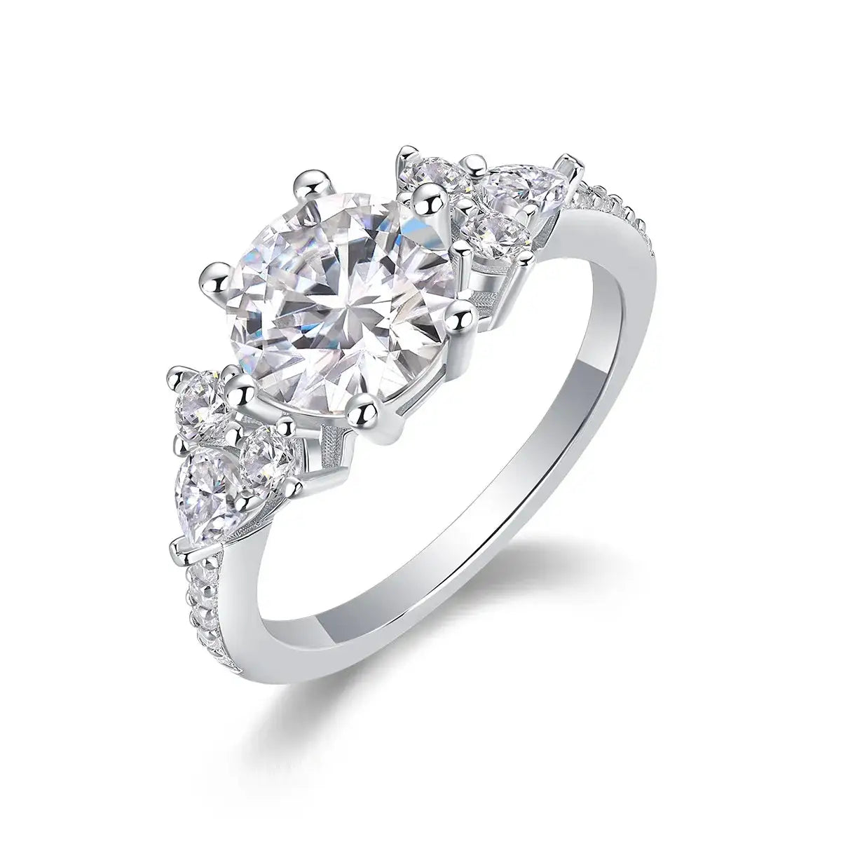 Elegant Gold Plated Moissanite Ring — product image 5