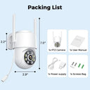 Smart Outdoor Security Camera for Home