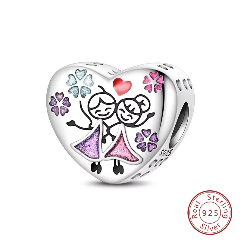 Sterling Silver Heart Shaped Warm