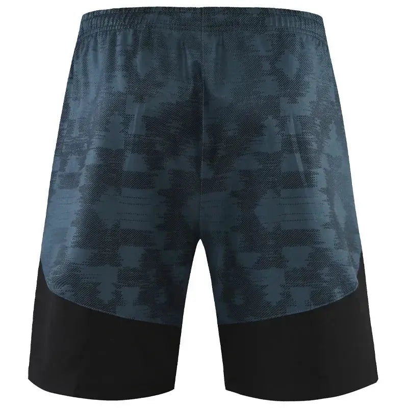 Men's Quick Dry Camouflage Workout Shorts For Summer Fitness