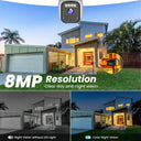 Solar Outdoor Security Camera for Homes