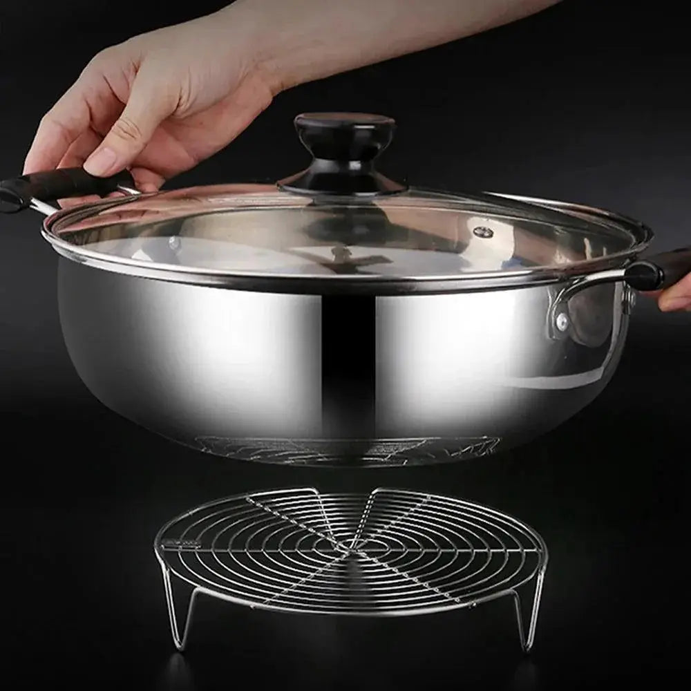 Versatile Stainless Steel Steamer Rack For Air Fryers