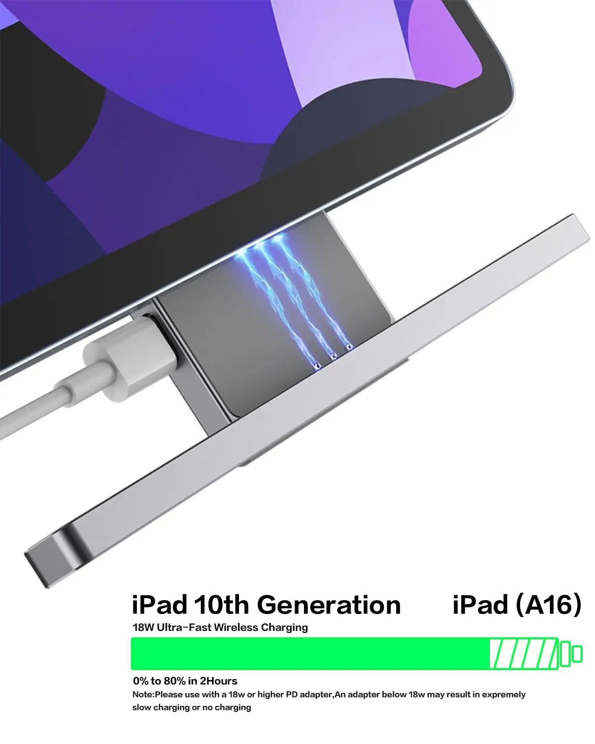 Aluminum Alloy Magnetic Wireless Charger