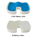 U-Shaped Memory Foam Seat Cushion with Cooling Gel