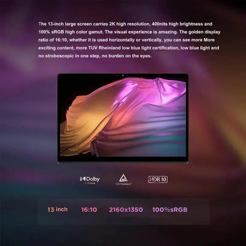 Yoga Pad Pro 2K Tablet Snapdragon 870 JBL Audio 256GB