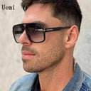 Retro Oversized UV400 Sunglasses for Men and Women Fashion