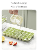 Food Grade Press Box Large Capacity Ice Cube Mold Tray