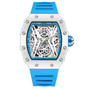 Onola Tonneau Skeleton Mechanical Watch