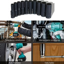 Industrial Impact Wrench Socket Set