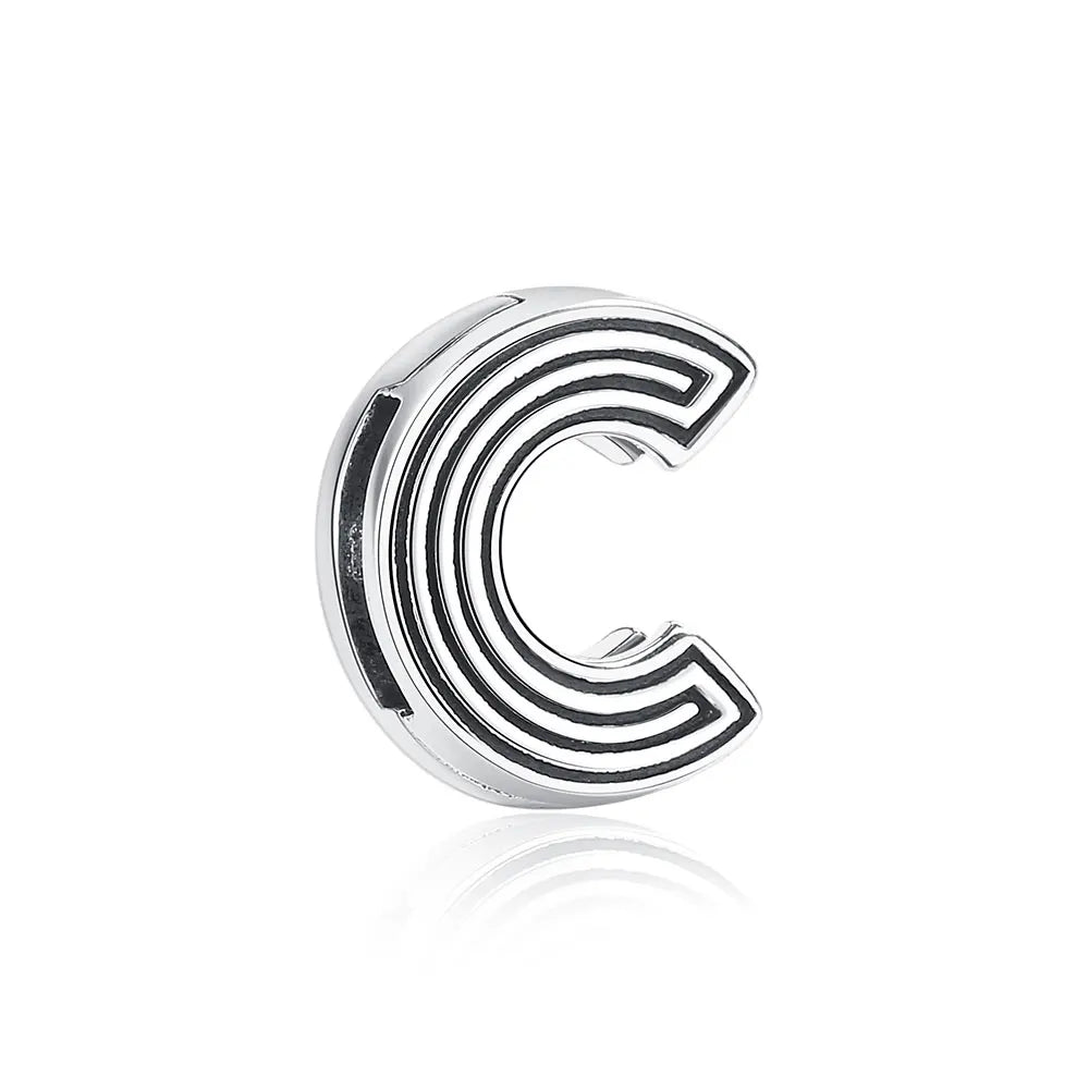 Sterling Silver Charm Flat Clip