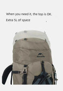 70L Naturehike Backpack For Hikers Lite
