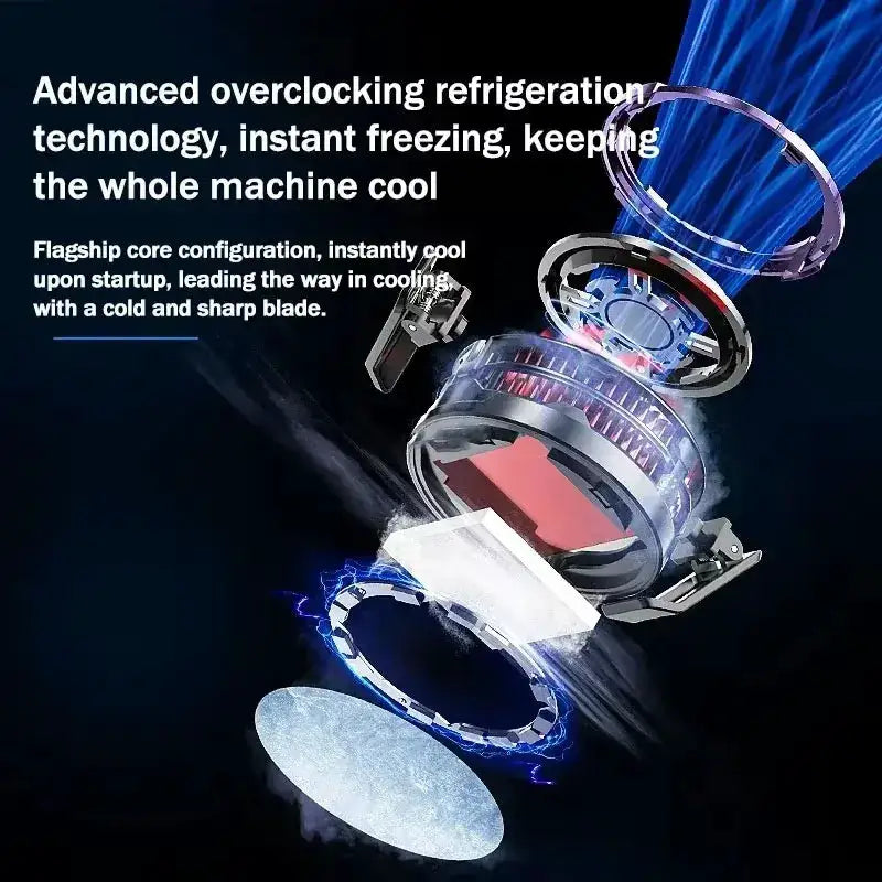 MEMO CX08 Pro Mobile Phone ICE Semiconductor Magnetic Frozen PUBG Game Cooler for IOS Universal Phone Cooling Radiator