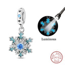 Sterling Silver Christmas Charm Santa