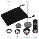 3in1 Fisheye Wide Angle Micro Camera Lens for IPhone Xiaomi