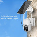 Smart Solar PTZ Camera for Enhanced Outdoor Security