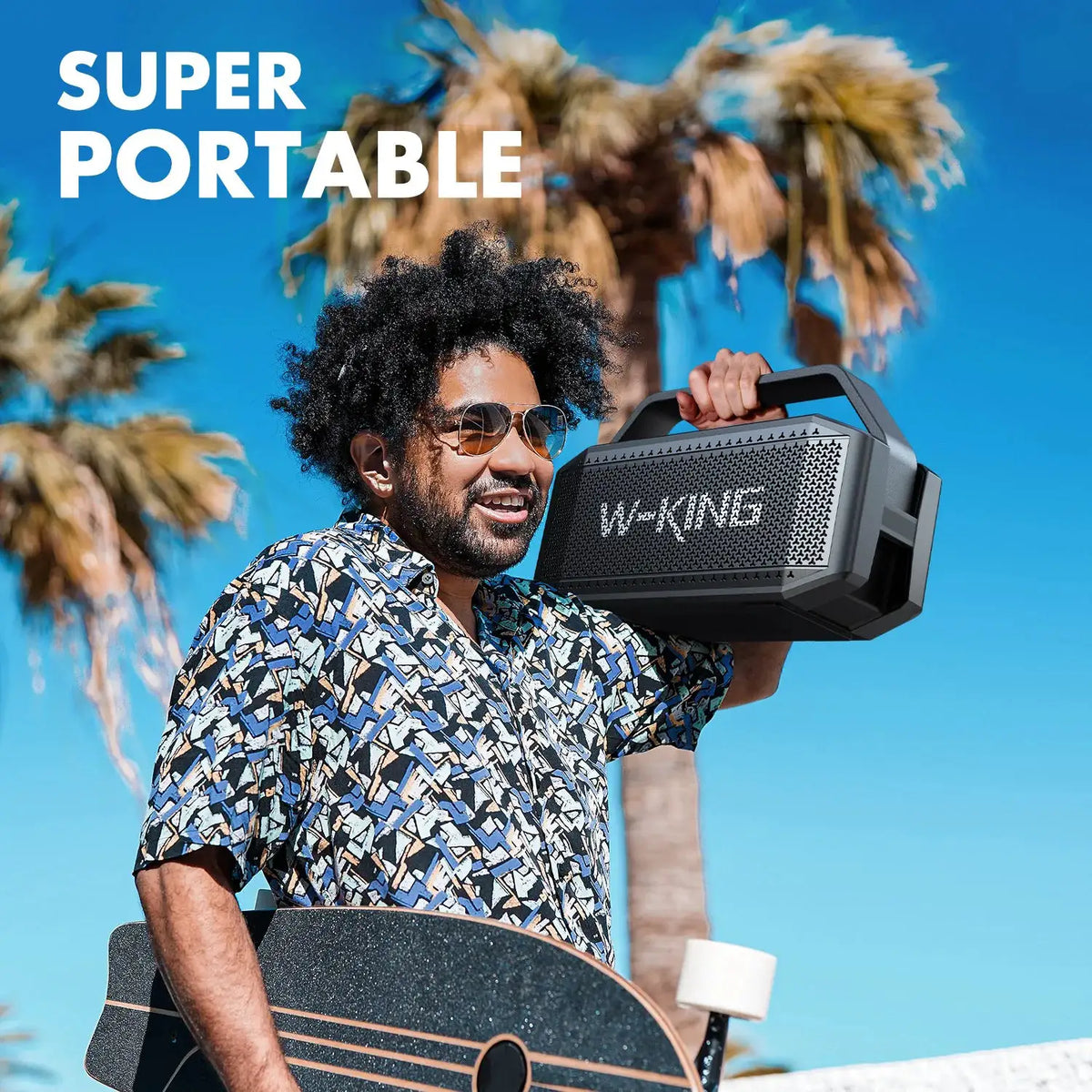 W King Waterproof Bluetooth Speaker — product image 3