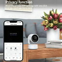 Clear 5MP Indoor Camera for Family Home Monitoring