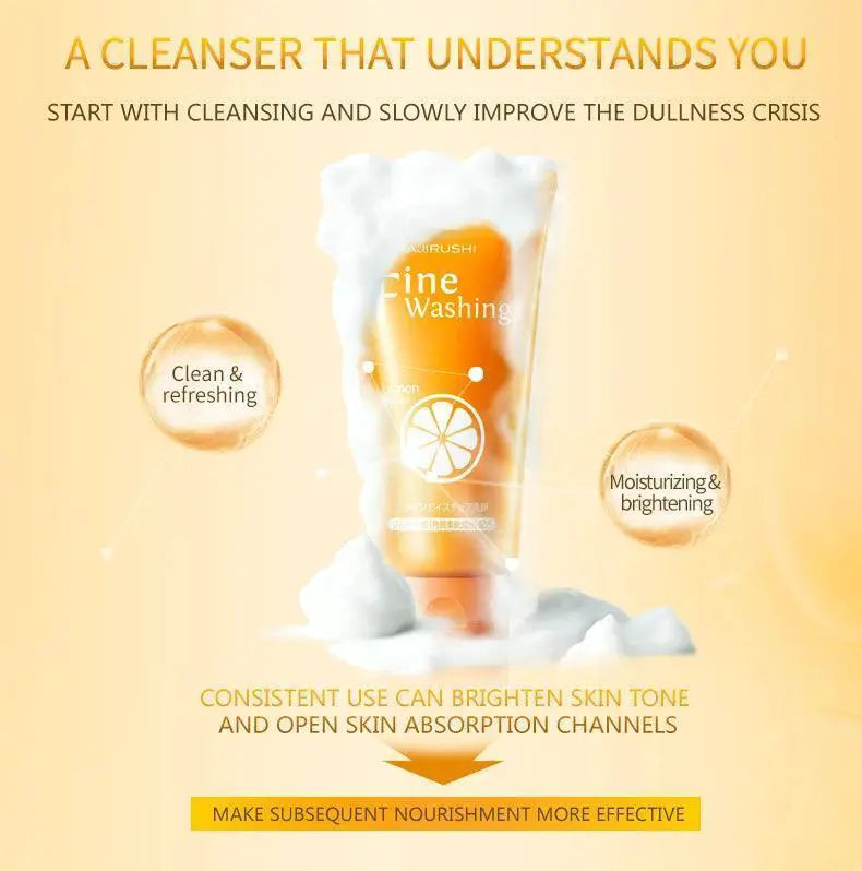 Radiant Glow Vitamin C Facial Cleanser for Luminous Skin