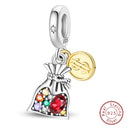 Sterling Silver Charm Beads Forever