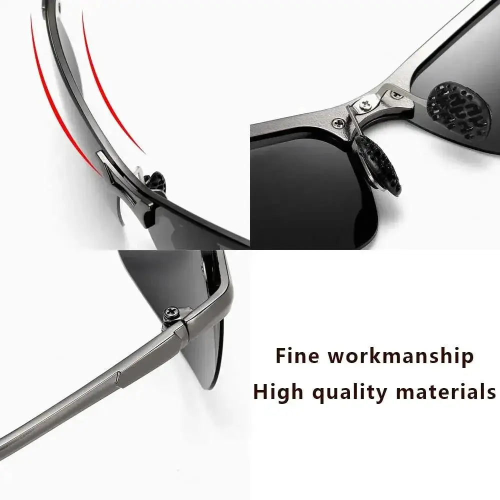 Transformative Photochromic Polarized Driving Sunglasses