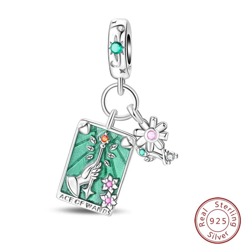 Sterling Silver Star Moon Sun