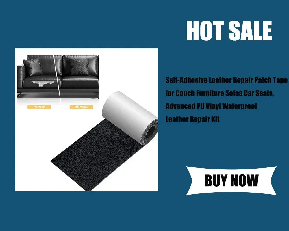 Faux Leather Fabric Self Adhesive Tape For Furniture Repair