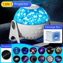 LED Star Projector Night Light 6 in 1 Galaxy Lamp Design